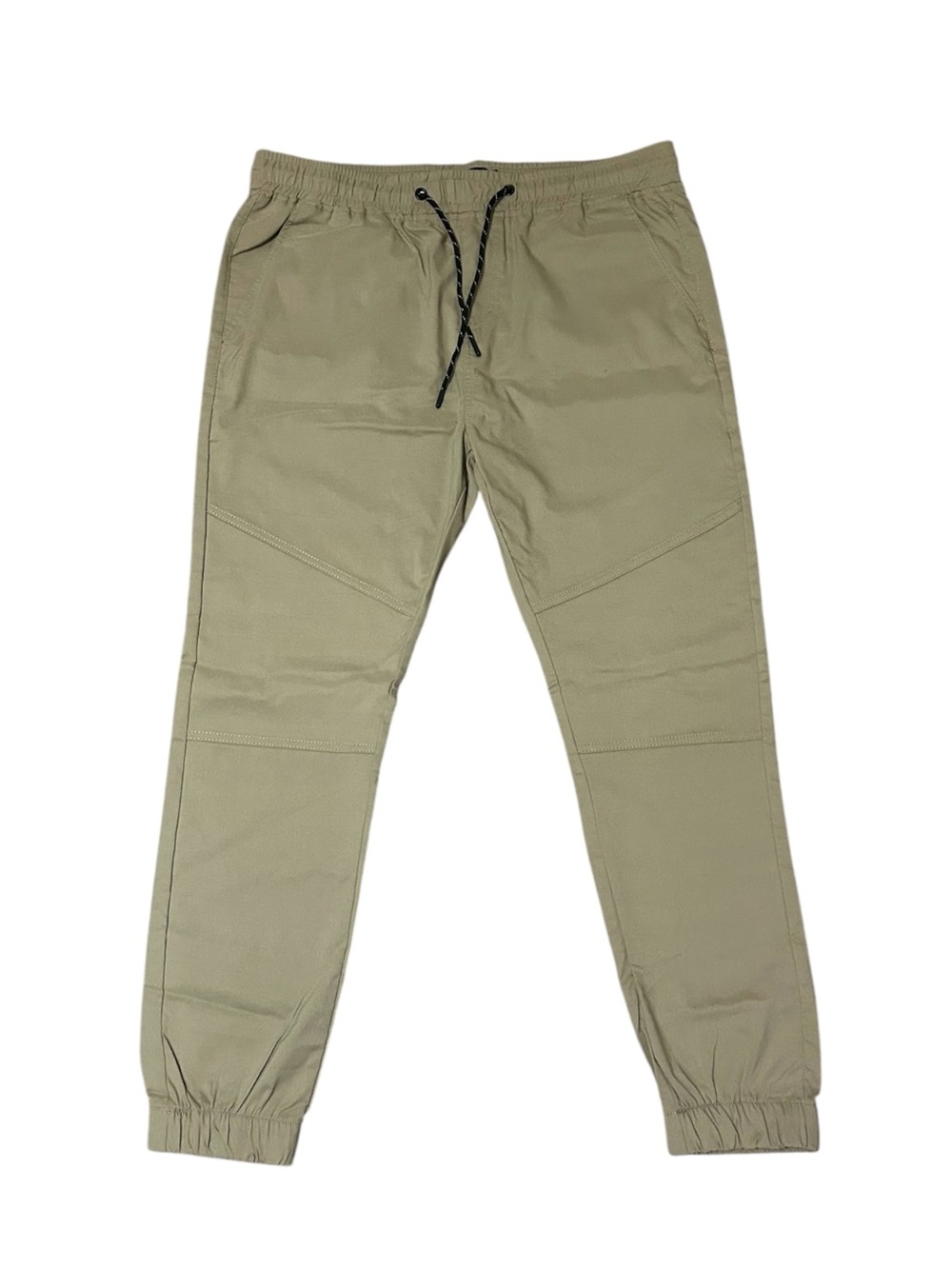 Reset Khaki Chino Twill Stretch Joggers Pants Size XL NWOT